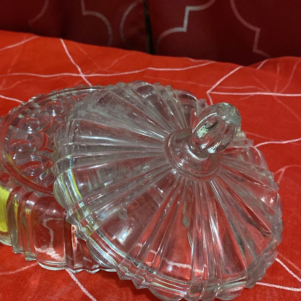 Vintage Candy Dish Glass Bowl - Picture 10 of 10